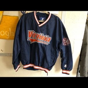 VINTAGE UNIVERSITY OF VIRGINIA STARTER JACKET